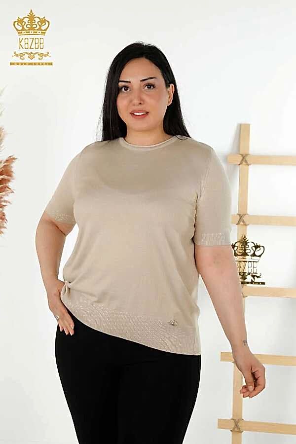 Reel Tekstil - 14GG Üretilen Viskon Elit Triko Amerikan Model Kadın Giyim - 16271 | Reel Tekstil